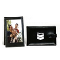 Leather Easel Picture Frame